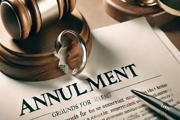 Annulment form in Jamaica