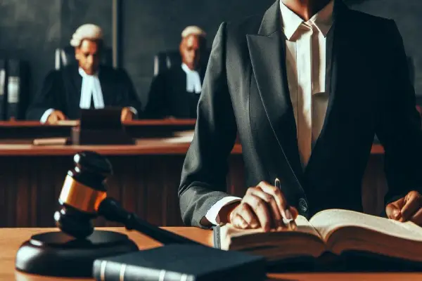 Image of Divorce courtroom in Jamaica West Indies